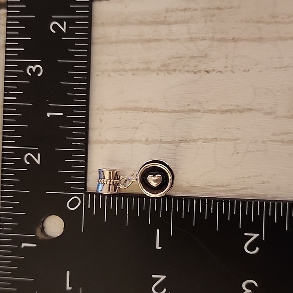 COFFEE Heart Charm - Picture 5 of 5